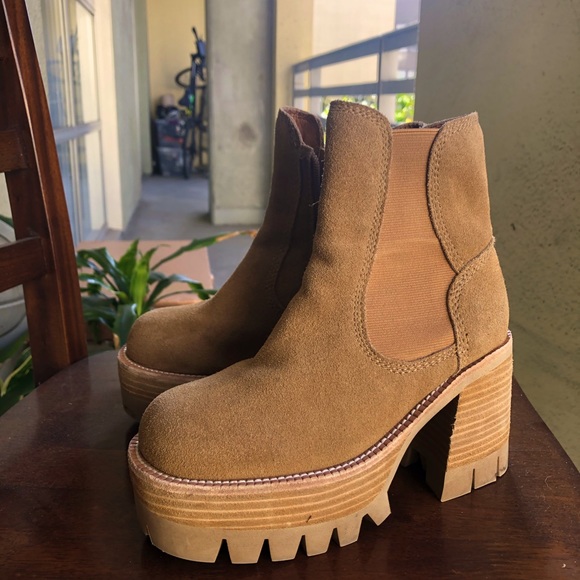 preston platform ankle boots